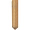 Ekena Millwork Merced Arts & Crafts Rough Sawn Bracket, Western Red Cedar, 6"W x 22"D x 30"H BKT06X22X30MRC03RWR - alternate 3